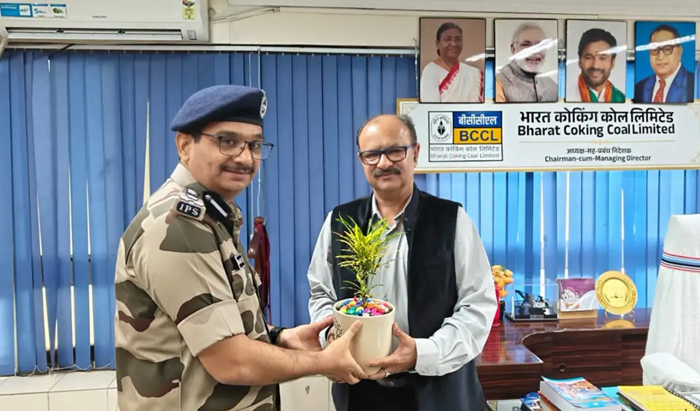 BCCL CMD meets DIG, CISF